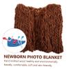 Handmade Wool Baby Photography Blanket for Newborn Photos, Flexible view 3