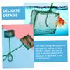 4-Piece Hand Fish Net Set, Nylon and Iron view 4
