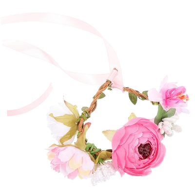 FOMIYES Floral Crown Pet Collar for Cats and Dogs