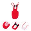 Beavorty 2-Piece Bird Flight Suit with Diaper and Bow, Reusable Bird Clothing for Parrots and Small Birds view 2