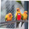 Beavorty 2-Piece Bird Flight Suit with Diaper and Bow, Reusable Bird Clothing for Parrots and Small Birds view 3