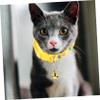 Housoutil 10-Pack Heart Pattern Cat and Dog Collars with Bells view 3