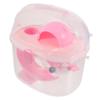 Angoily Portable Plastic Hamster Carrier, Pink view 1