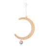 Bird Swing, Bite-Resistant Parrot Toy with Hanging Bell view 1