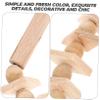 DOITOOL Wooden Bird Toy, Durable Parrot Swing for Cages, Fun Chew Toy, Promotes Activity and Reduces Stress view 3
