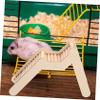 Housoutil Wooden Ladder for Small Pets view 3