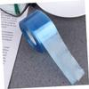 Disposable Plastic Eyeglass Temple Covers, 200 Count, Blue view 3