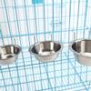 Hanging Stainless Steel Food Bowl, Removable, Silver Dog Bowl view 4