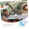 Hanging Hammock Bed for Small Animals, Comfortable Cotton Canvas view 3