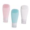 Housoutil 3-Pack 90 mL Leak-Resistant Silicone Shampoo Bottles, Refillable and Portable for Business Trips and Vacations view 1