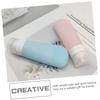 Housoutil 3-Pack 90 mL Leak-Resistant Silicone Shampoo Bottles, Refillable and Portable for Business Trips and Vacations view 2