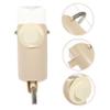 Beige PP Hanging Pet Water Bottle for Cages view 3