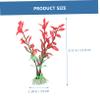 Angoily 10pcs Realistic Plastic Aquarium Plants view 4