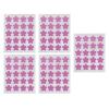 Reusable Flower-Shaped UV Sunscreen Reminder Stickers, 120 Count view 4