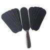 50-Piece Sandpaper Foot File Set, Black, Callus Remover view 1