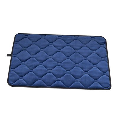 Beavorty Portable Pet Mat for Dogs and Cats - Dark Blue 35 x 49 cm