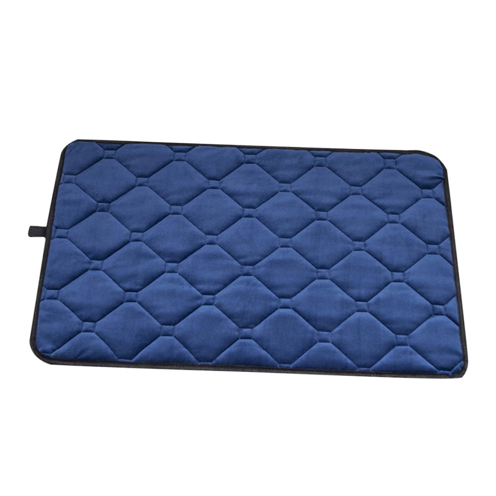 Beavorty Portable Pet Mat for Dogs and Cats - Dark Blue 35 x 49 cm