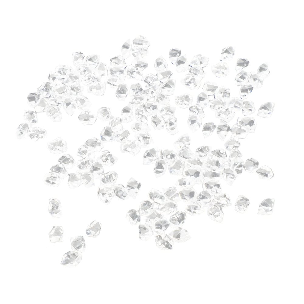 Acrylic Ice Imitation, 5 x 7 mm, 1,000 Pieces, Irregular