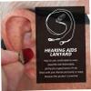 Hearing Aid Loss-Prevention Lanyard with Neck Clip and Storage Box view 2