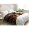 Highland Cow Fleece Throw Blanket, 130 x 160 cm view 2