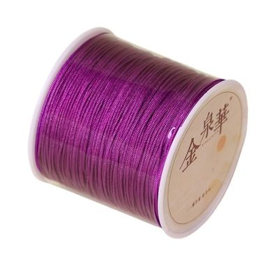 Braided Chinese Knot Cord for DIY Bracelet Accessories, Handwoven Jade Cord, 0.8 mm, 45 m (Color: 13)