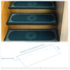 MyrRhe Stair Runner Mats for Wooden Steps - Safety and Style for Indoor Use - 100 x 24 + 3 cm (2 Pieces) - Children, Older Adults, Pets - Easy Installation view 3