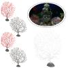 Angoily 5-Piece Artificial Coral Tree view 3