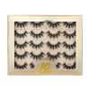 UAMOU 50/100/300 Pairs Natural Mink Faux 3D Strip Lashes, Thick Dramatic False Eyelash Extensions, Cheerfully (Color: Y402, Size: 30 Boxes) view 4