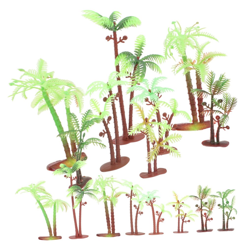 Angoily 40-Piece Artificial Coconut Tree Decoration