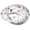 Small Nursing Pillow 65 x 55 cm for Mother and Baby, Handmade in the EU view 1