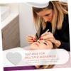 Heart-Shaped Glass Eyelash Extension Pad, 12-Hole Storage Cushion view 4