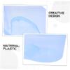 FOMIYES Turtle Tank, Safe Reptile Habitat with Ramp, Plastic, Large Capacity, Blue view 4