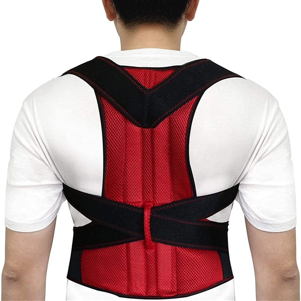 TILEZE Spine Posture Corrector, Adjustable Back and Lumbar Support Belt for Adults