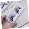 Artificial Eyelashes, 5 Pairs, Black and White, Plastic, Dotted view 4