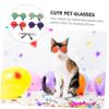 FRCOLOR Stylish Pet Sunglasses 5-Pack view 3
