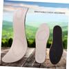 SOLUSTRE 2 Pairs Breathable Cowhide Leather Insoles, Durable Odor-Absorbing Insoles for Sports and Casual Shoes, Pressure-Relieving view 4