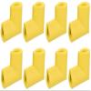 XYWHPGV U-Shaped Table Corner Protectors, 55 x 38 x 8 mm, Yellow, 8-Pack view 1
