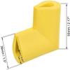 XYWHPGV U-Shaped Table Corner Protectors, 55 x 38 x 8 mm, Yellow, 8-Pack view 2
