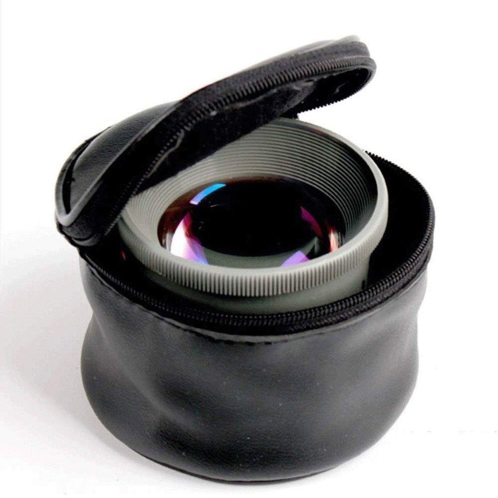 8× Tabletop Magnifying Glass for Reading, Hobbies, Crafts and Workbenches, with Carrying Case