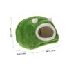 DOITOOL Hamster Sleeping Nest, Green, 1 Pc, Cotton view 2
