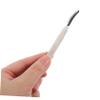 6 Silicone Mascara Brushes with Caps, White view 4