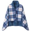 LSWKG Windproof Winter Wheelchair Blanket, Warm Wheelchair Cape and Scarf for Adults, 100 x 140 cm view 1