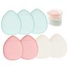 7-Piece Polyurethane Finger Powder Puff Set, Small Makeup Sponges view 1