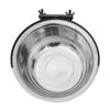 Hanging Stainless Steel Dog Bowl, Tip-Resistant, Model S, 1 Pc. view 1