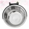 Hanging Stainless Steel Dog Bowl, Tip-Resistant, Model S, 1 Pc. view 2