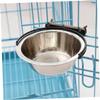 Hanging Stainless Steel Dog Bowl, Tip-Resistant, Model S, 1 Pc. view 3