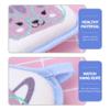 FOMIYES 3-Piece Bath Sponges for Boys and Girls, Absorbent, Soft Animal Designs for Home and Travel view 3