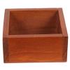 PRETYZOOM Brown Wooden Lipstick Organizer Box for Desk and Home view 1