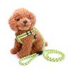 Beavorty Adjustable Reflective Dog Harness with Breathable Green view 1