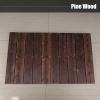 TILEZE Door Threshold and Curb Ramp, Brown Wooden Outdoor Step Ramp, 3.9/7/8.2/9.8 in High, Non-Slip Surface view 2